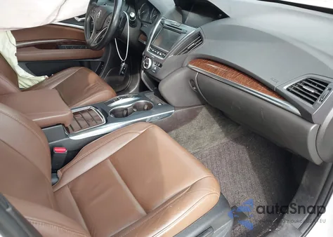 2017 Acura Mdx Technology из США, поврежденный, VIN 5J8YD4H50HL006214